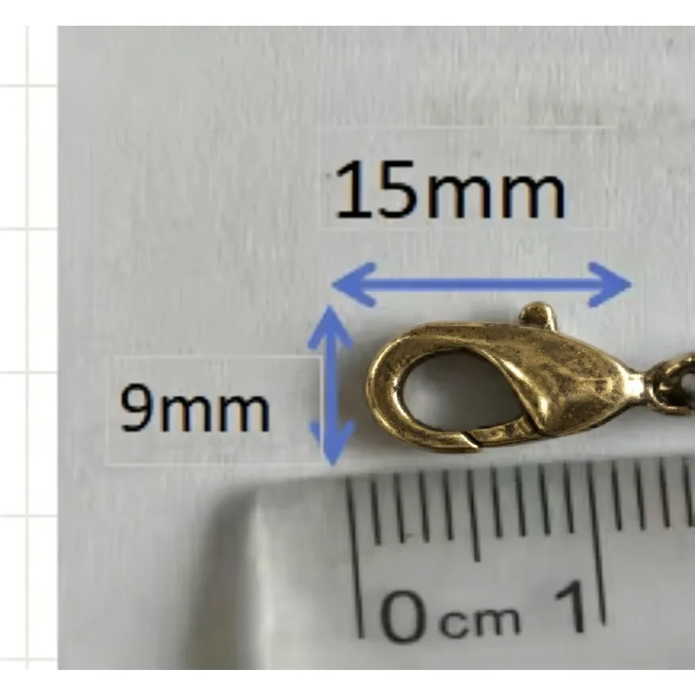 Antike Karabinerverschlüsse, Federringverschlüsse, ovale Biegeringe für DIY-Ohrringe, Armbänder, Halsketten und Schmuckherstellung – 2026 Top-Seller