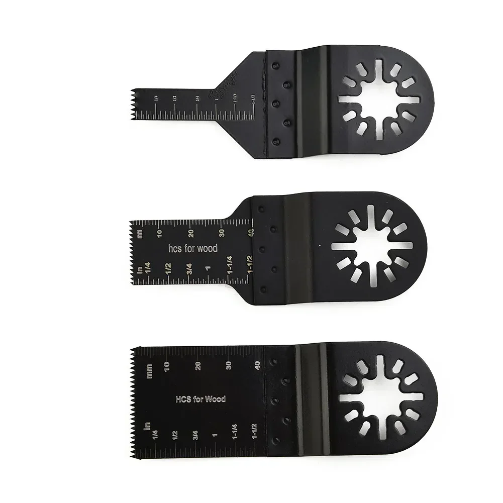 3Pcs Oscillating Saw Blade 10/20/34mm Multi-Tool Cutting Blade For Renovator Carpentry Power Tool Cutting Woodworking Tools 3