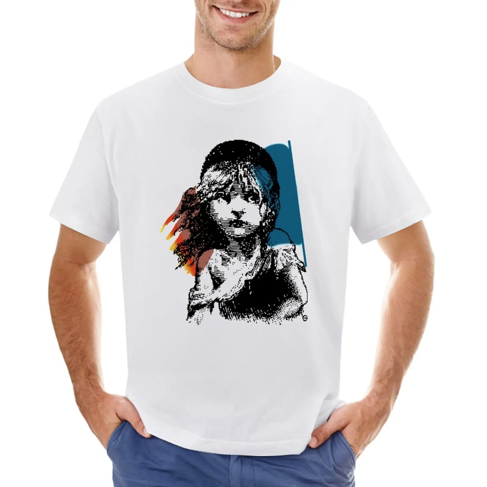1986 Les Miserables London Broadway T-Shirt Camicie Magliette Grafiche Oversize Summer Top T-Shirt Grafiche Da Uomo Hip Hop