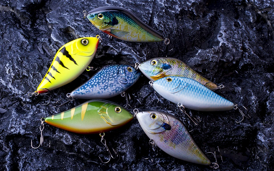 AYWFISH 10CM / 12CM / 15CM Lipless Crankbait Sinking VIB Angelköder Harter künstlicher Ruckköder Hechtangeln Wobbler Jerkbait – Detail 7