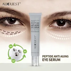 AUQUEST Eye Cream Anti Dark Circles Wrinkle Cream Reduce eye Bags and Fine Lines Roller Massager Firming Puffy Treatment