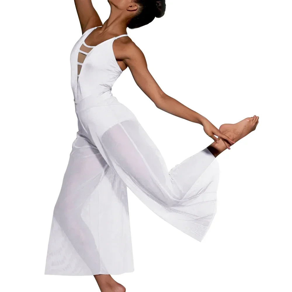 YOOJIA Femme Robe De Danse Lyrique Contemporaine Manches