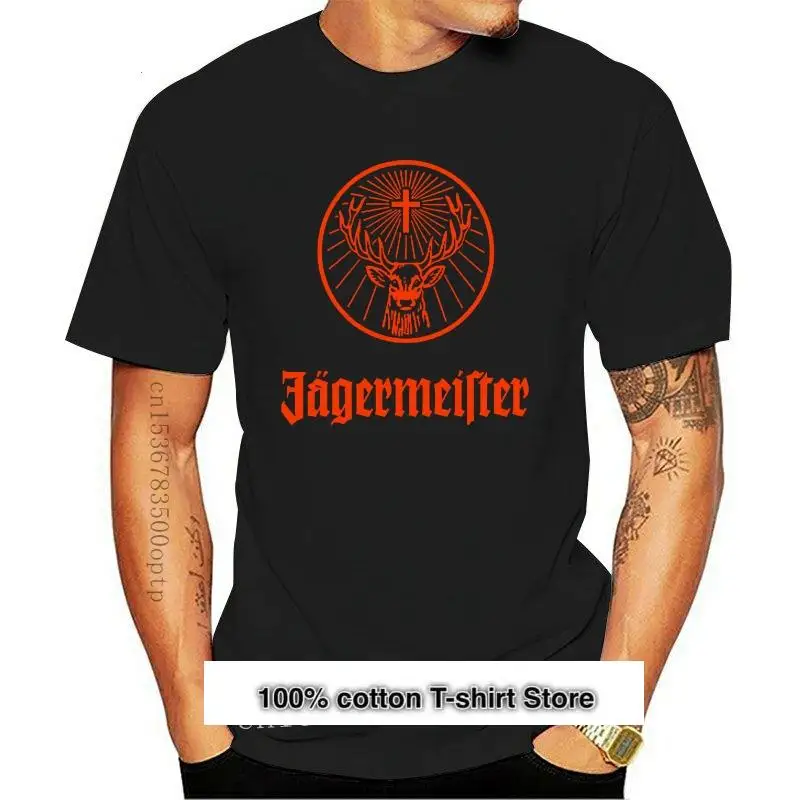 

Camiseta Neu jacermeister Jager German Drinking Alcohol para hombres y mujeres, camisa de S-5XL Gr, M Xl 2xl 3xl, nueva