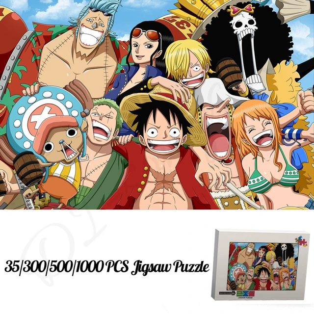 Puzzle 1000 Pieces One Piece Anime  1000 Piece Jigsaw Puzzle Anime - Piece  Puzzles - Aliexpress