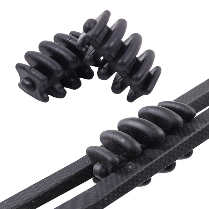 2 יחידות משכך קשת חץ וקשת משתיקי תרכובת גומי קשת מייצב מייצב 24BD