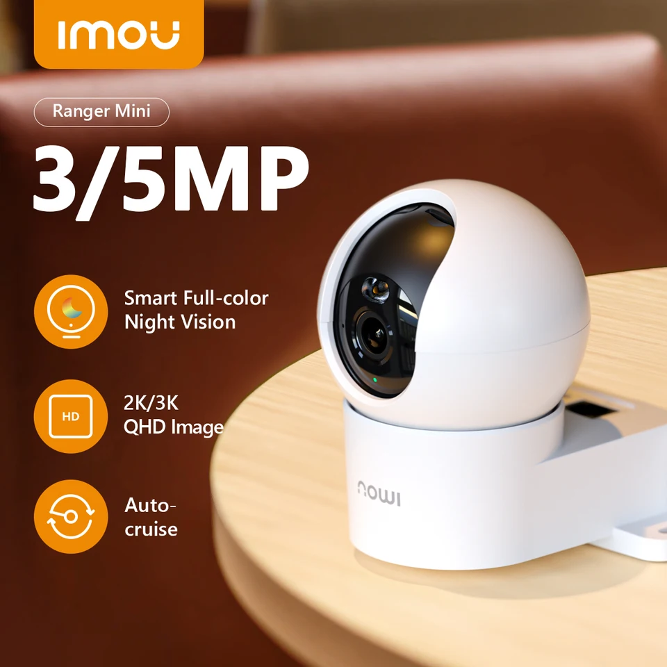 Imou 4G LTE Caméra Surveillance WiFi Exterieure sans Fil, 3K Caméra