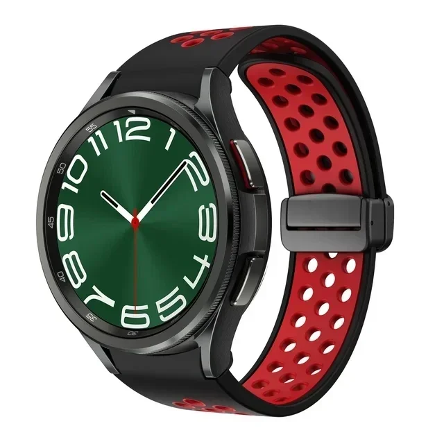 Magnetic Silicone No-Gap Loop Strap