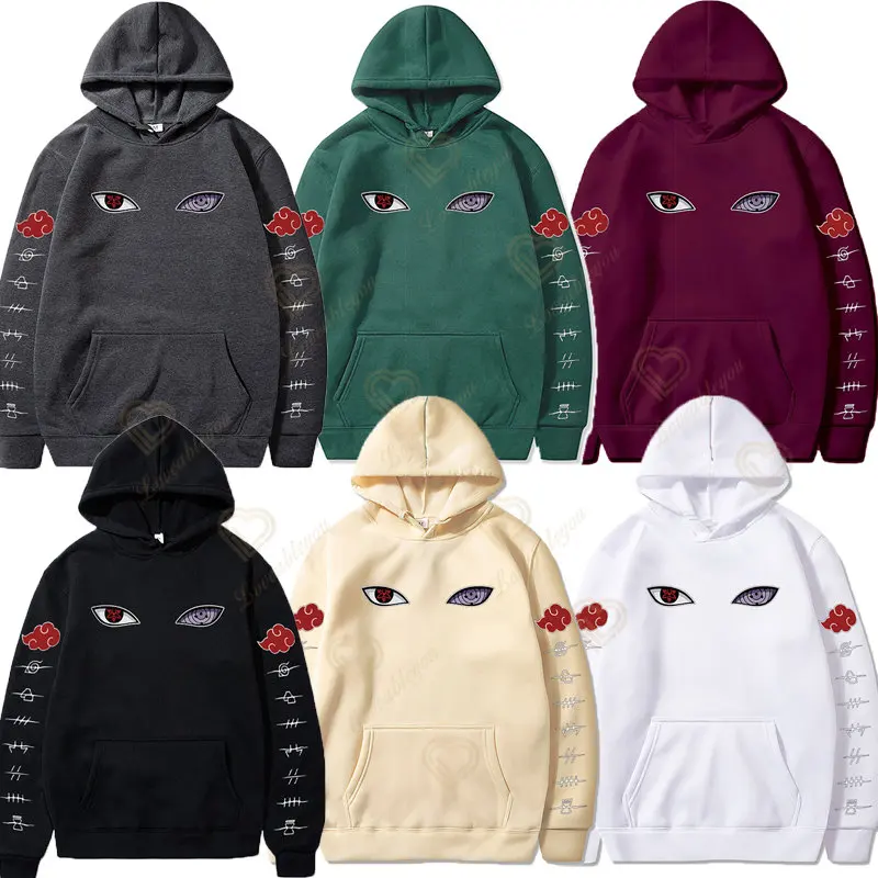 

Anime Naruto Shippuden Little Red Cloud 3D Printing Hoodie Men's Women's Cosplay Sweater Spring Fashion Jacket Hoodie