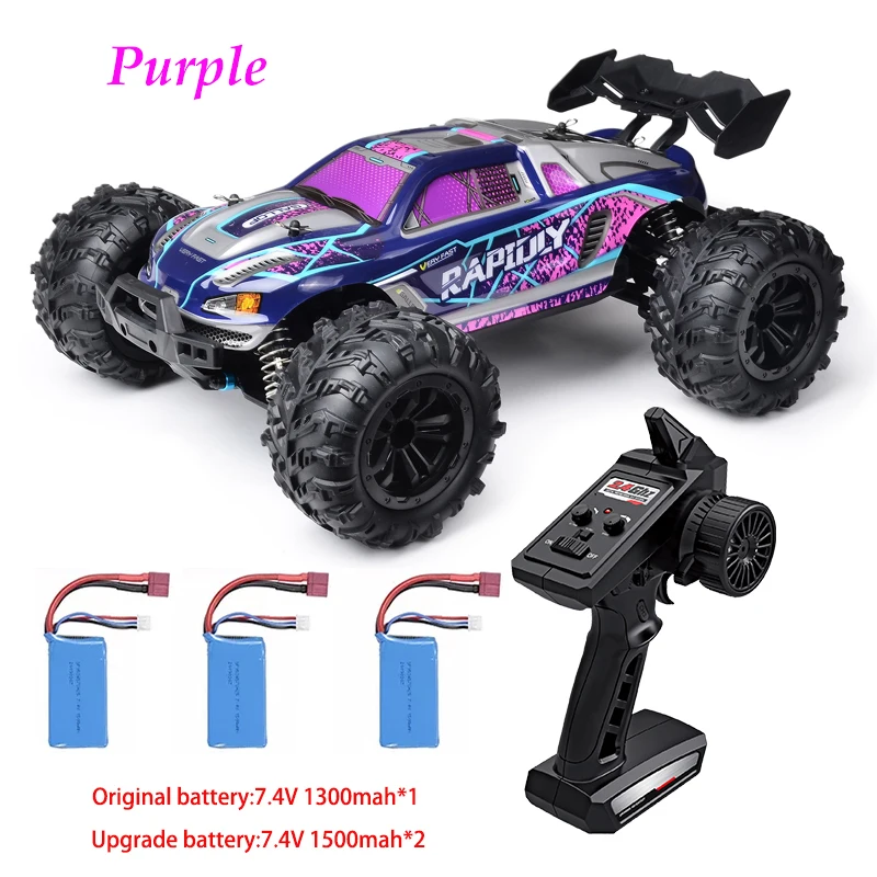 rc car with camera Wltoys RC Cars 2.4G Brushless High Speed Racing With LED 4WD Drift Remote Control Off-Road 4x4 Truck Toys For Adults And Kids remote control police car RC Cars