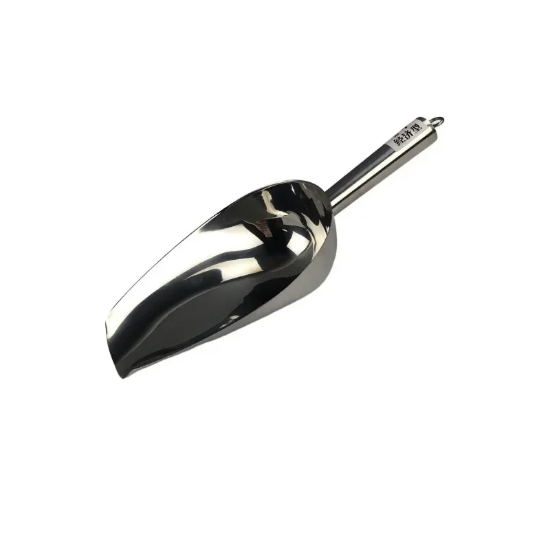 Ice Shovel Stainless Steel Thickened Multi-use Spoon Tea Food Flour Popcorn Melon Seed Shovel Candy Scoop
