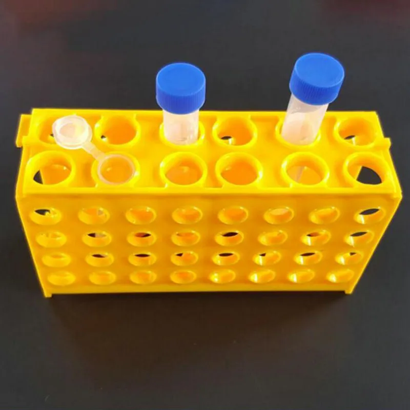1Pcs Plastic 0.5ml/1.5ml/10/15ml/50ml Multifunctional Centrifuge Tube Rack Freezing Test Tube Rack Available On Four Sides
