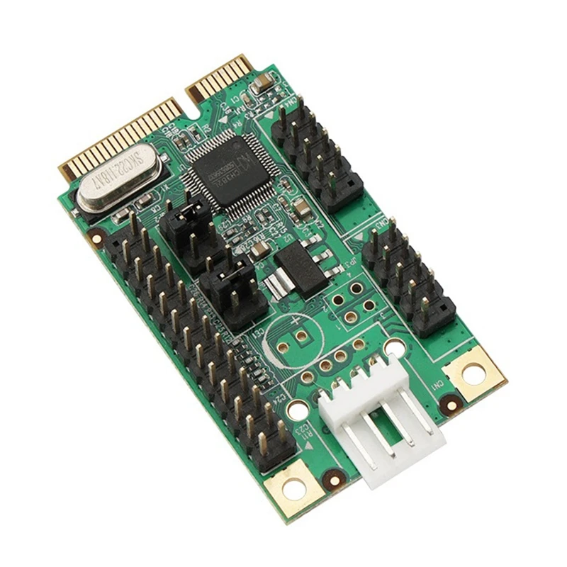 

Mini PCIE 2 Port Serial Expansion Card PCI for EXPRESS to Industrial DB9 DB25