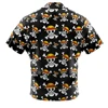 Luffy One Piece Button Up Hawaiian ShirtFashion Trend Breathable Loose Versatile Casual Sports Summer Men 2