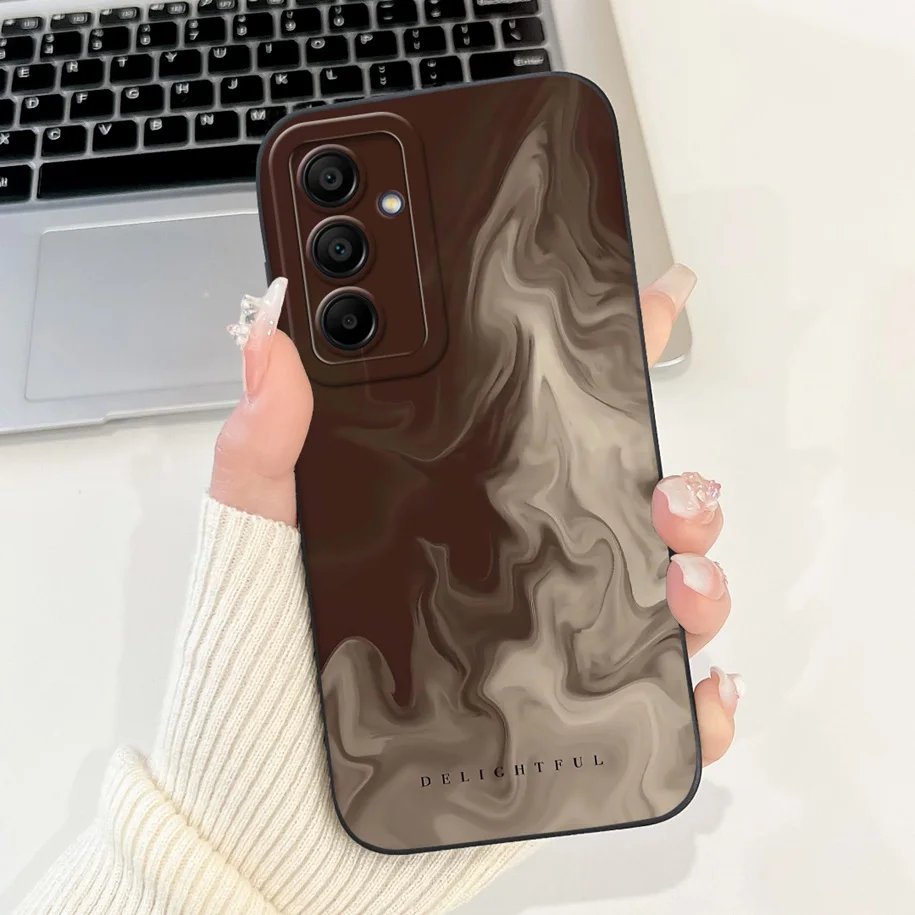 Floral Fashion Soft Silicone Phone Case - Elegant Flower Design