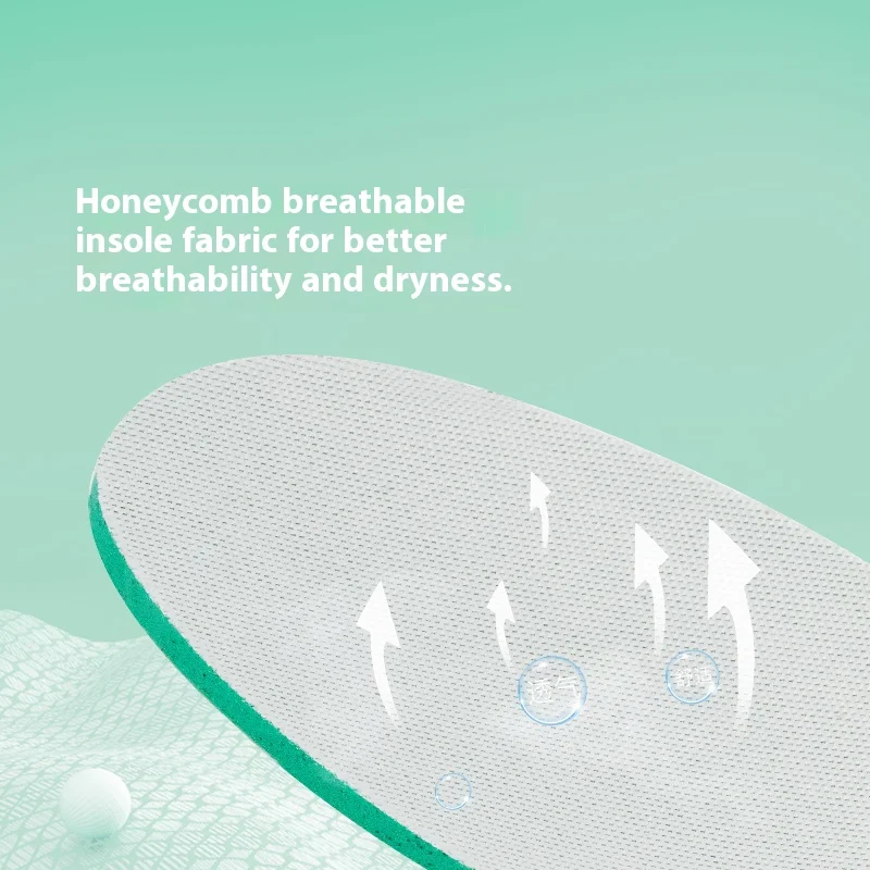 BMAI BM-PRXJ008 Unisex Deodorant Cushion Running Insoles Breathable - Image 5