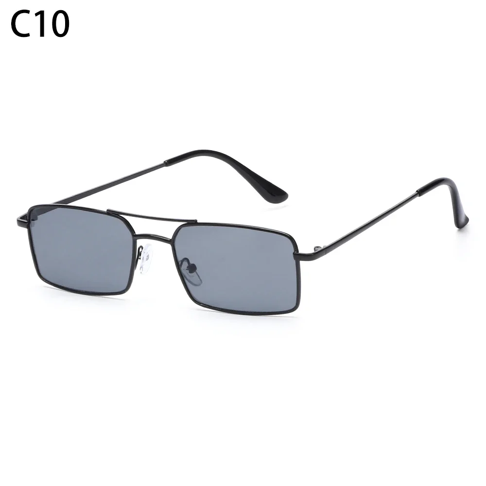 Retro Chic Unisex Polygon Sunglasses with Colorful UV400 Protection