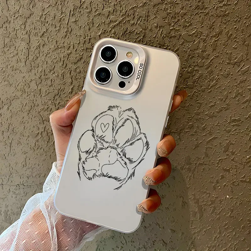 Adorable Dog Paw Print Phone Case