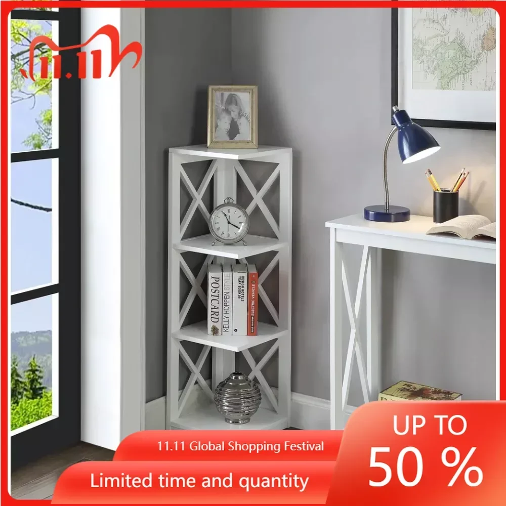 

Полка-органайзер для хранения, несколько отделок, книжные магазины для детей, Оксфордский 3-уровневый Угловой книжный шкаф, стол, книжная полка для книг, весеро