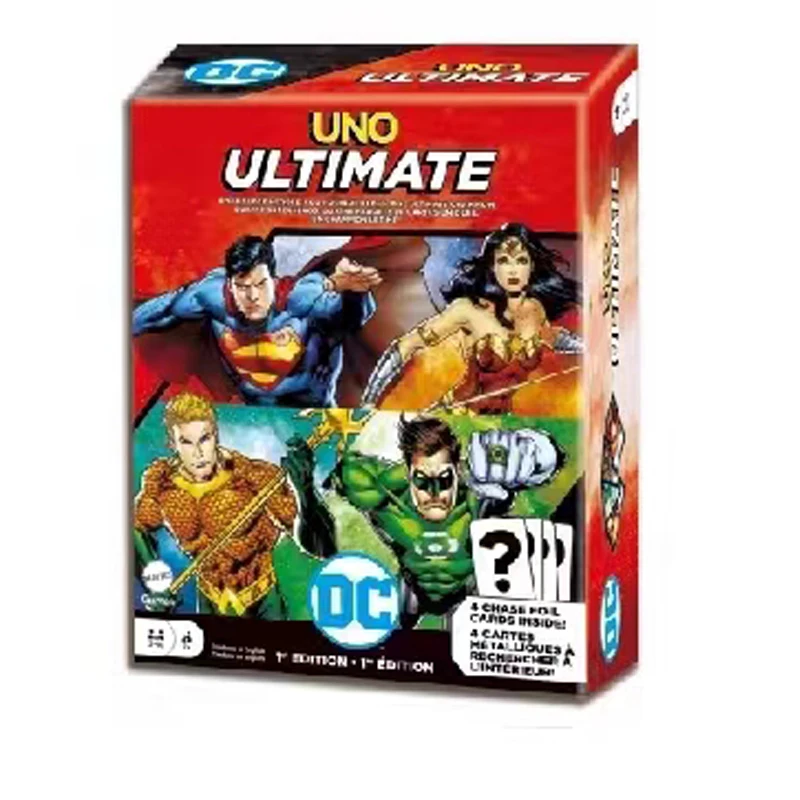 

Mattel Games UNO ULTIMATE карточная игра для семейной ночи с тематической графикой для ТВ-шоу и специальным правила для 2-10 игроков