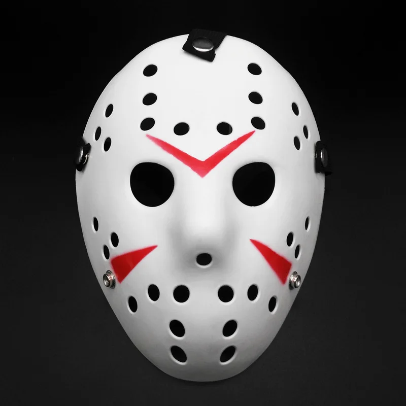 Men Horrible Jason Mask Plastic Masks for Halloween Performances Full Face Mask with Holes Party Cosplay Accessories masquerade mask full face mask half face mask