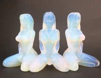 Natural Opalite Carved Goddess Model Home Decor 1
