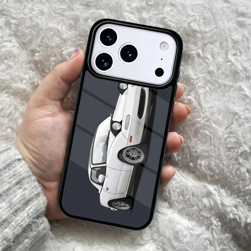 Sleek Shockproof Bumper Phone Case Cover - MX-5 Miata Edition