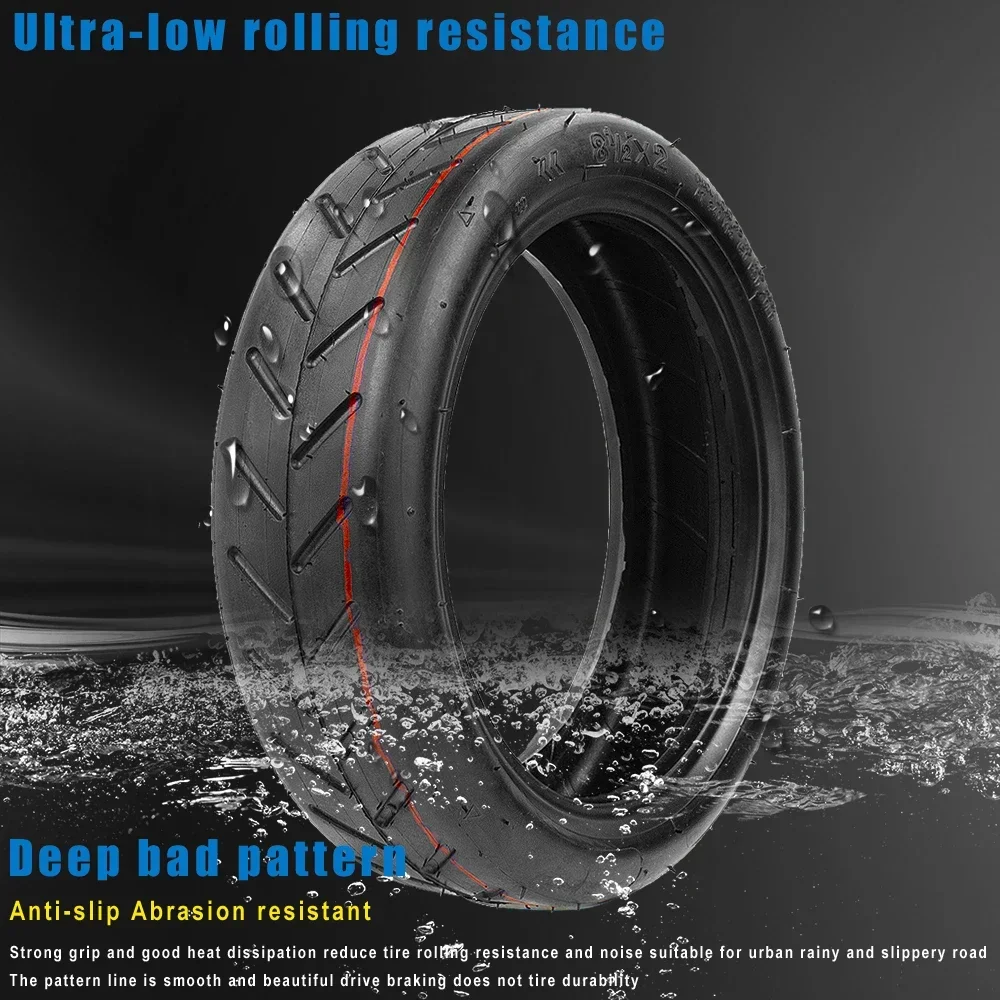 8,5 Zoll Vorder-/Hinterreifen Tubeless Vakuumreifen Elektroroller Ersatzreifen für Xiaomi M365 1S Pro 8 1/2X2 Radreifen – Detail 5