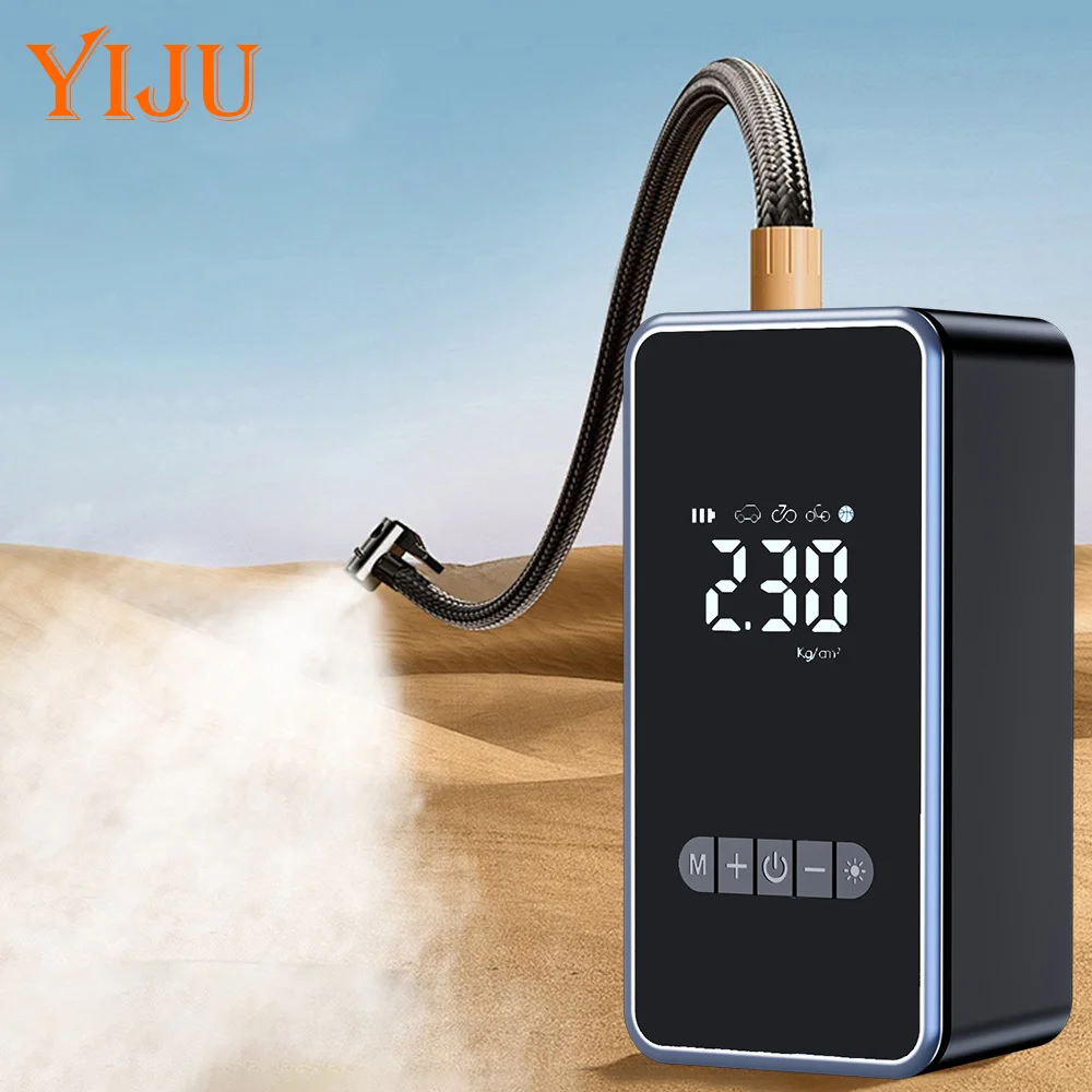 Portable Air Compressor Wireless Air Pump Inflator for Car Motorcycle Bicycle Electric Tire Portable Inflator Pump air pump electric tire inflator air compressor pump air compressor tire inflator inflatable pump