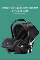 3 in 1 Baby Stroller with Car Seat and Foldable Baby Carriage