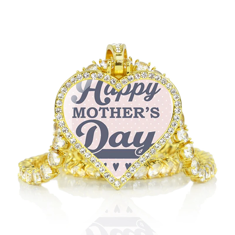 

Mother's Day Gift Zircon Crystal Necklace Expresses Your Love for Your Mother Preferred Gift Mother Likes It