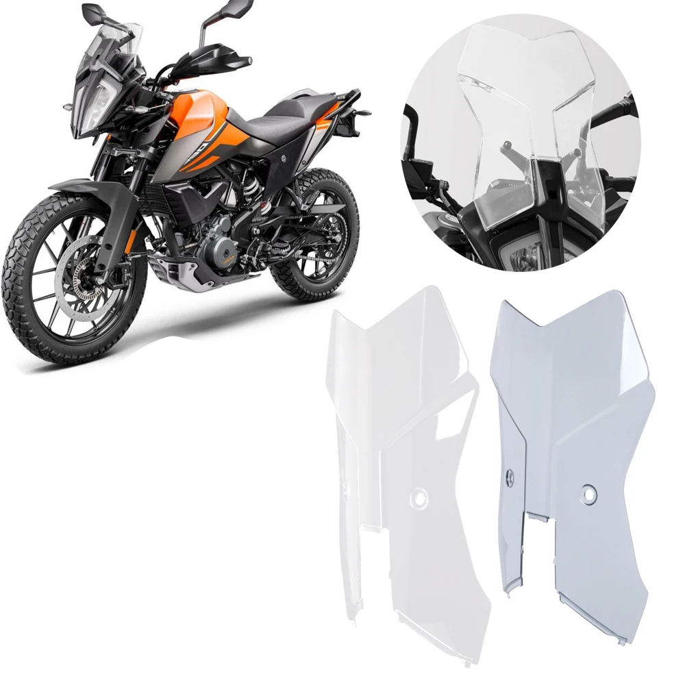 

Ветровое стекло для KTM 390 Adventure 2020-2021, передний экран, ветрозащитные Аксессуары 390 ADV, ветровое стекло для мотоцикла, дефлектор воздуха