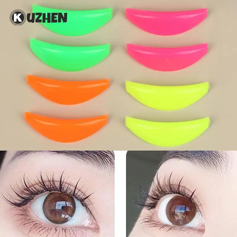 4/5/7 Pairs Lash Lift Silicone Eyelash Lift Perm Pads Kit Eye Curler Rods Tool Eyelash Curler Applicator Accessories 5 pairs silicone eyelash perm pad colorful recycling lashes rods shield lifting 3d eyelash curler accessories applicator tools