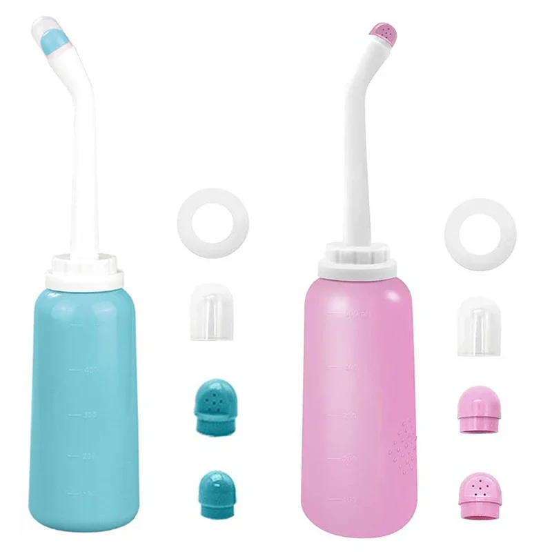 

500ml Portable Bidet Spray Handheld Travel Bidet for Pregnant Women Baby Cleansing Water Washer Bottle Baby Showers Mom Bottle
