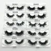 Wholesale 30 pairs Fluffy Eyelashes 5D Mink Lashes wholesale bulk Dramatic Lashes 50 styles cruelty free mink lashes 1