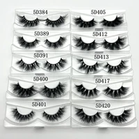 Wholesale 30 pairs Fluffy Eyelashes 5D Mink Lashes wholesale bulk Dramatic Lashes 50 styles cruelty free mink lashes 1