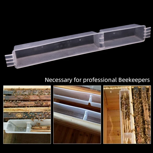 1,5 Kg -Os Műanyag Méh Adagoló, Méhészeti Szerszámok Méhek Vízfogyasztója, Méhkas Függő Apikultúra Méhész Felszerelés 5 Db - Image 2