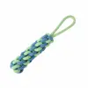 Bite Resistant Dog Spring Pole Toys 5M Cotton Rope Dog Teething Toy Dog Spring Pole Toys Tug Hanging Exercise Cotton Rope 4