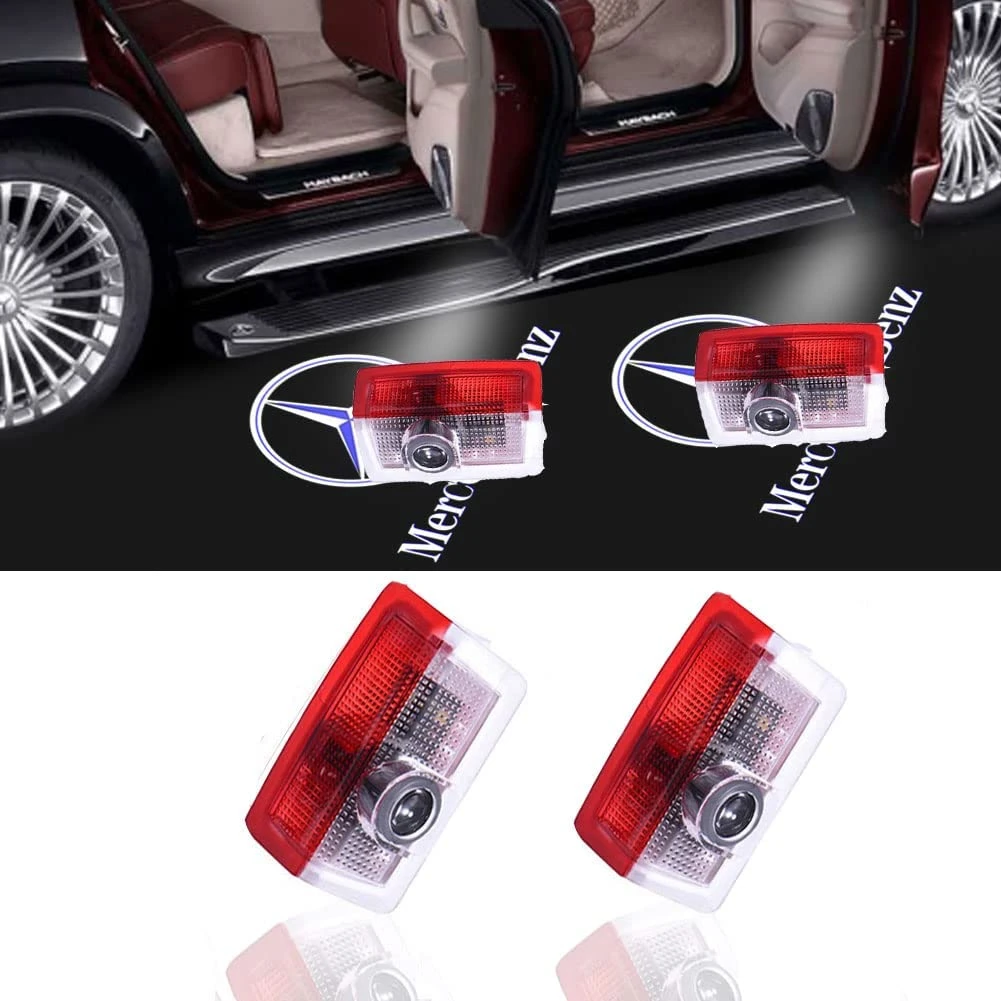 2pcs Led Car Door Light Hd Door Projector Original Led Door