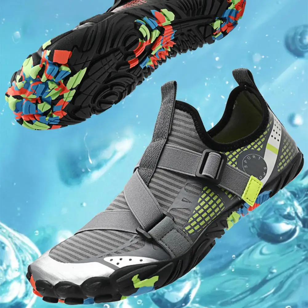 1 Pair Barefoot Water Shoes For Men Women Quick-drying Breathable Non-slip Shoes For Beach Snorkeling Surfing Swimming