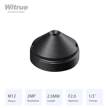 Witrue 핀홀 CCTV 렌즈 2.5MM M12 * 0.5 마운트 1/3 