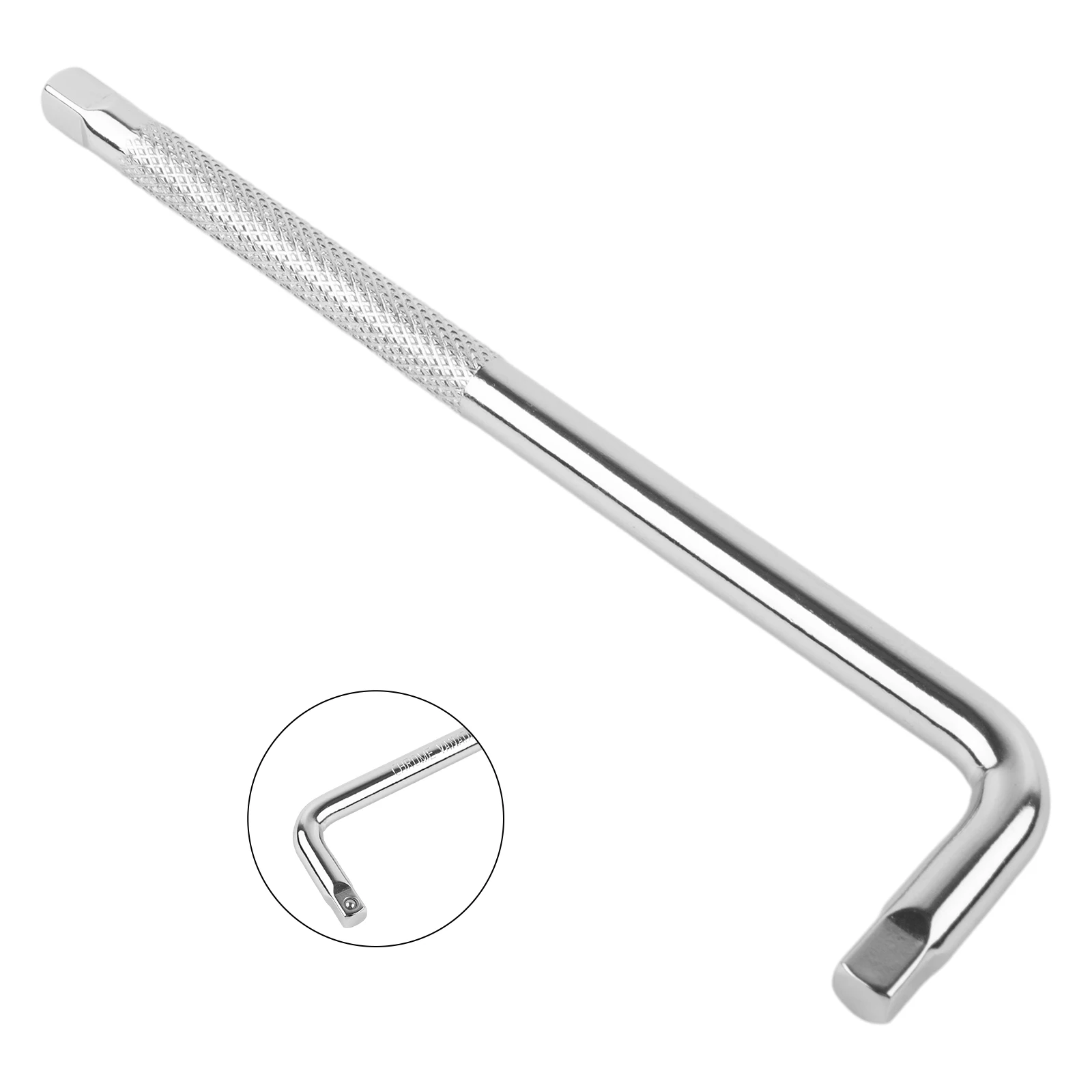 Description Picture 5 of itemExtension L-Type Shaped Double End Non-Slip Socket Bent Bar 1/2 1/4 3/8 Wrench L Type Bent Bar L-Handle Sockets Wrench Hand Tool