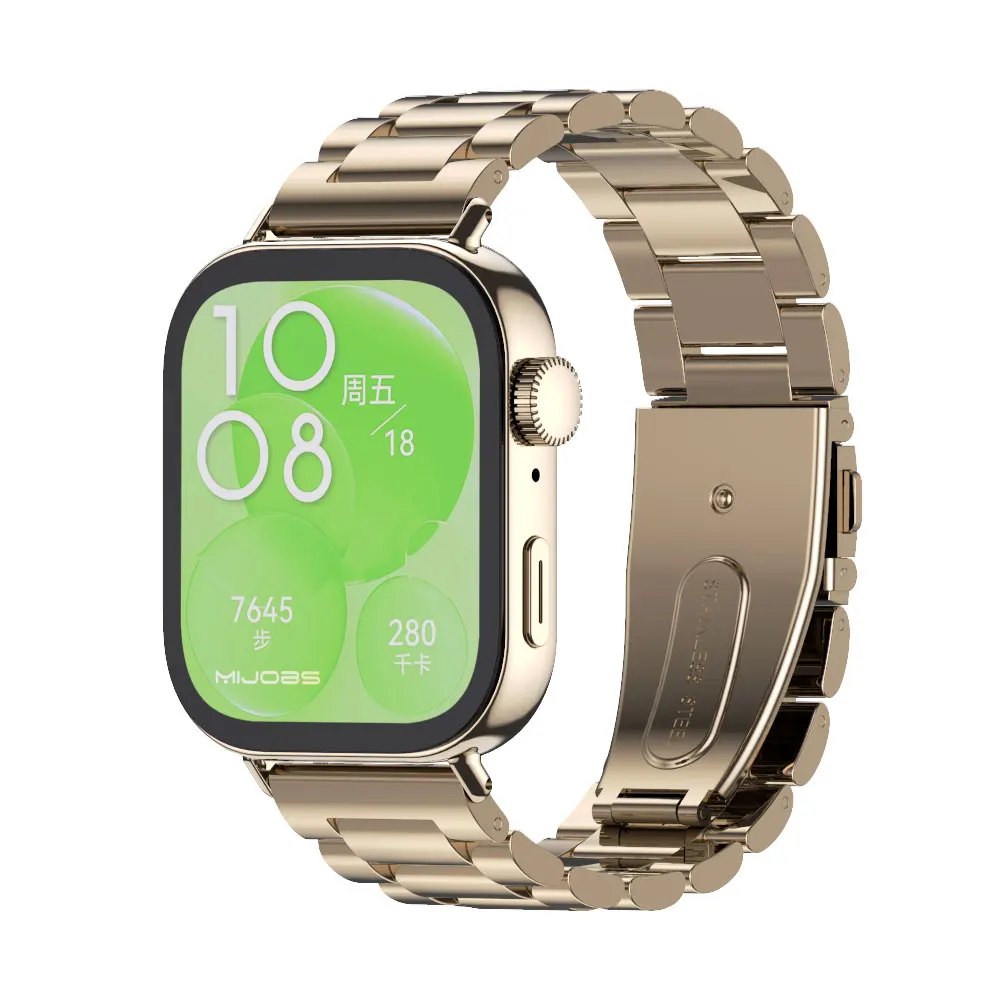Premium Metal Wristband Strap for Smartwatch - Elegant and Durable Watchband Accessory