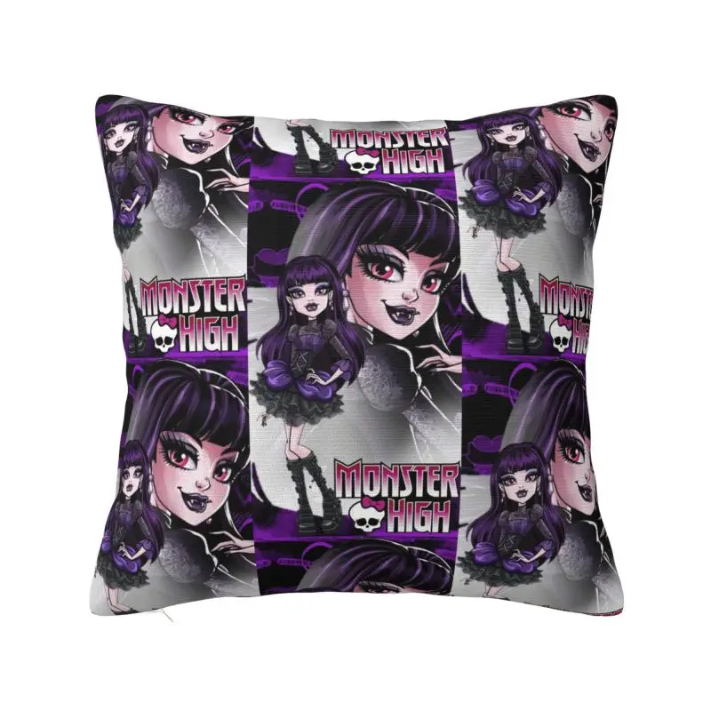 

Подушка в стиле Аниме Monster Высота 45x45 см, декоративная Роскошная Подушка для стула, квадратная наволочка