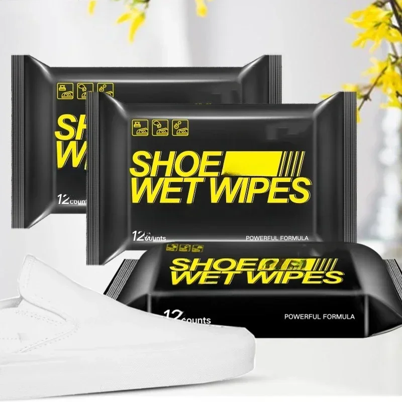 Shoe Polishing Wet Wipes Disposable for Sneaker Cleaning