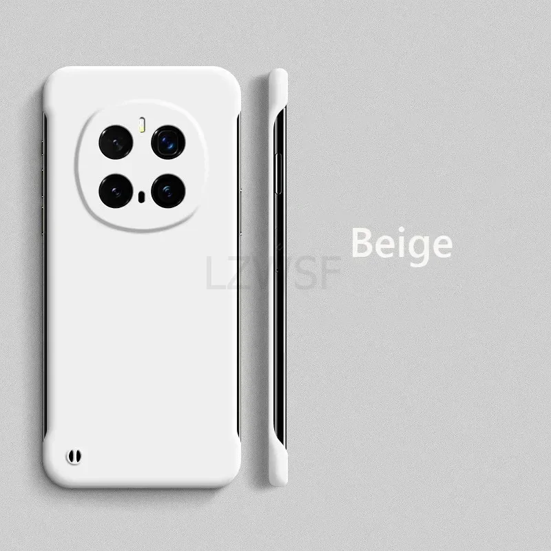 Frameless Slim Matte Hard PC Shockproof Phone Case