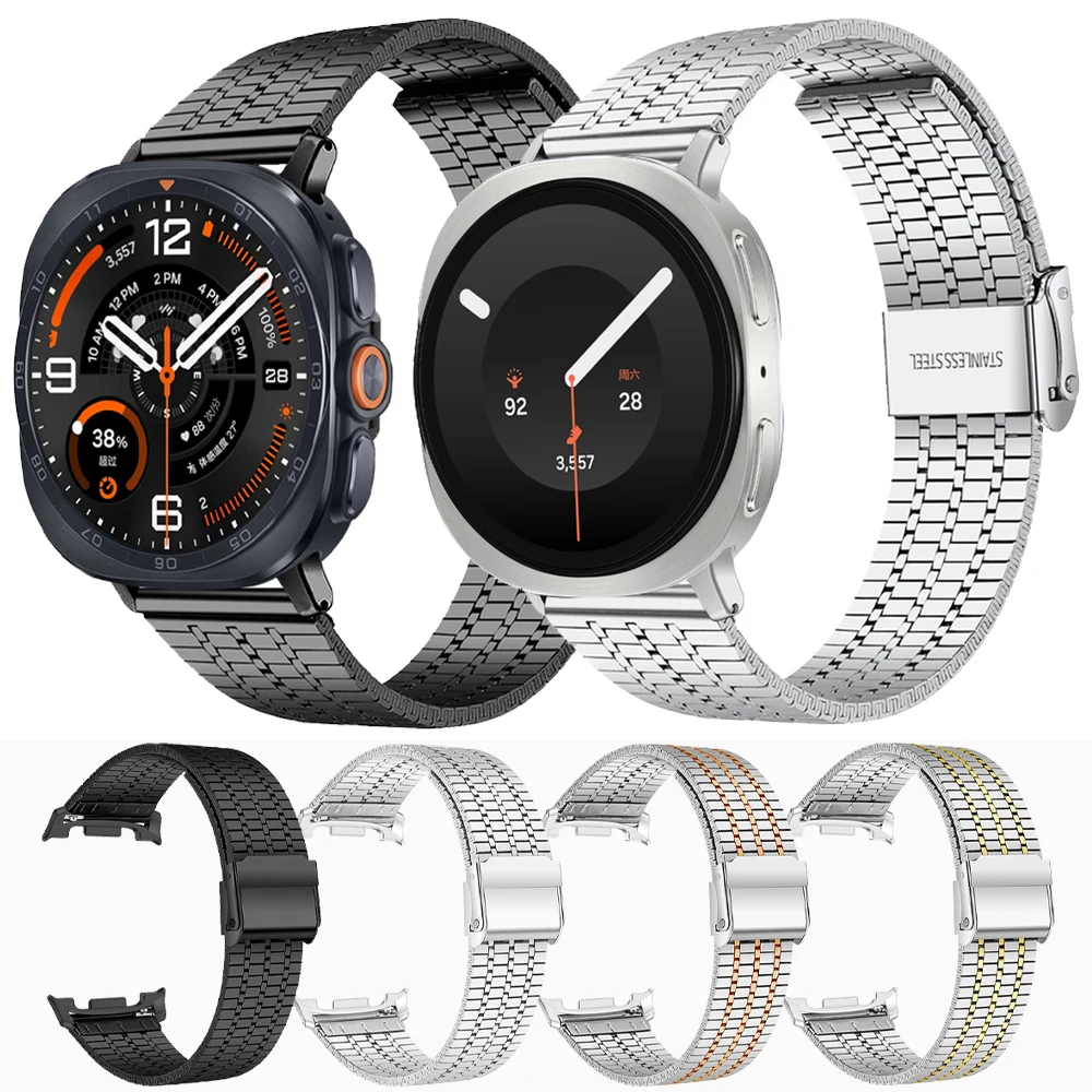 Premium Metal Bracelet Strap for Smart Watches - Elegant and Durable Accessory