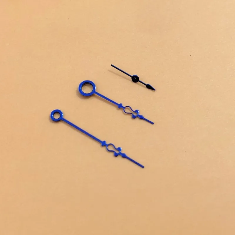 Blue Watch Hands Set For ETA6497/6498/ST3600/3621 Watch manual mechanical movement Accessories Needles Replace parts 3pcs