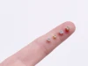 B009 3mm 4mm Sew On Rhinestones Mini Glass Doll Clothes Doll Sewing Craft Notion 1
