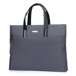 Elegant and Lightweight Laptop Tote Bag for Business, Office, or School Use (Gray)