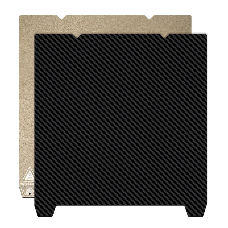 Für Creality K1 Max CR-10 Bauplatte Speedy Doppelseitig 310×315mm PEO PET Federstahlblech Magnetische Bauplatte Beheiztes Bett – Detail 9